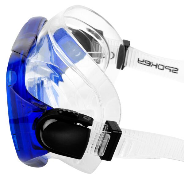 Snorkelset met masker blauw - Spokey CELEBES