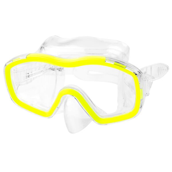 Snorkelset met duikbril en vinnen - Spokey BOJKO ZESTAW ABC S groen