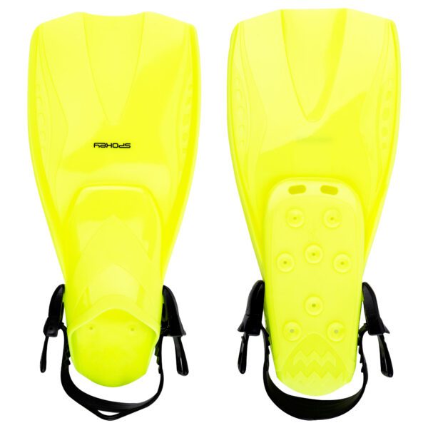 Snorkelset met duikbril en vinnen - Spokey BOJKO ZESTAW ABC S groen
