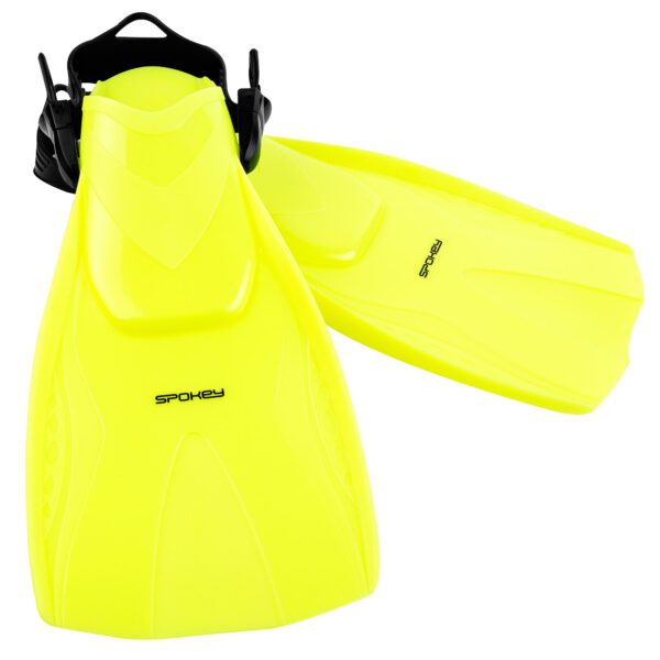 Snorkelset met duikbril en vinnen - Spokey BOJKO ZESTAW ABC S groen