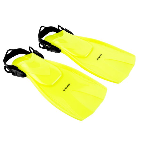 Snorkelset met duikbril en vinnen - Spokey BOJKO ZESTAW ABC S groen