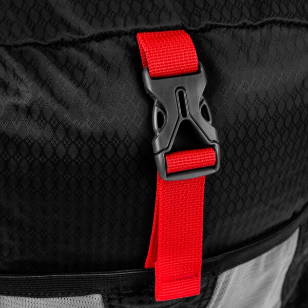 Vouwbare rugzak zwart 18L waterdicht - Spokey HIDDEN PEAK