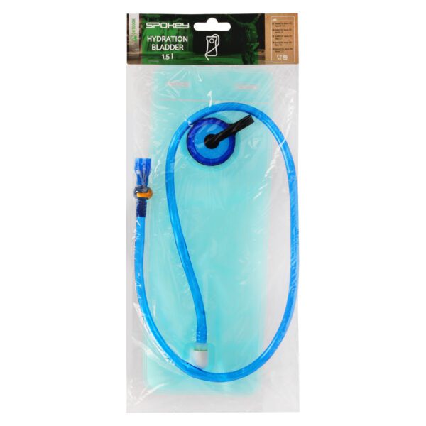 Waterzak 1,5L blauw voor outdoor activiteiten - Spokey OASIS