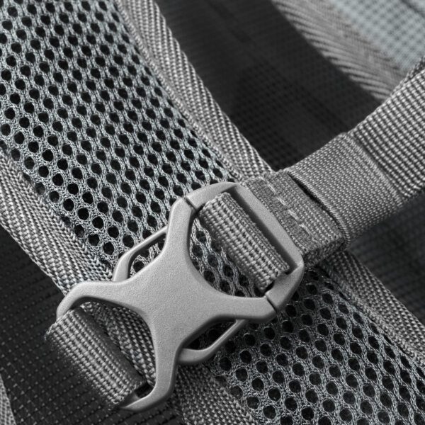35L zwarte hiking rugtas met ventilatiesysteem - Spokey BUDDY