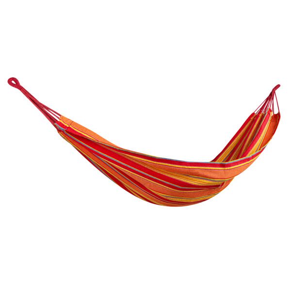 Hangmat 200x100 cm rood en geel - Spokey IPANEMA