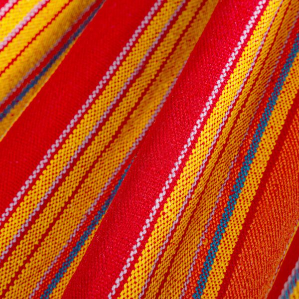 Hangmat 200x100 cm rood en geel - Spokey IPANEMA