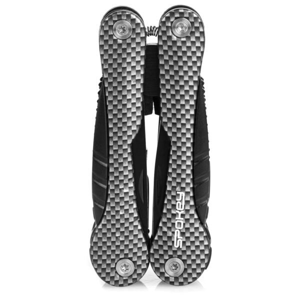 Multitool zwart 14-in-1 met ergonomisch handvat - Spokey CARBON SX