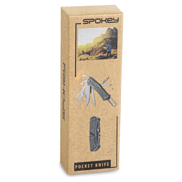 Multifunctioneel zakmes 9-in-1 zilver - Spokey STING