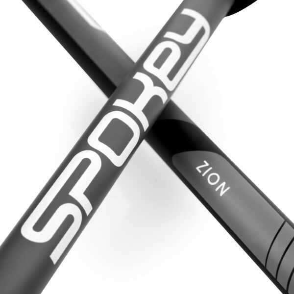 Wandelstokken grijs zwart verstelbaar 105-135 cm - Spokey ZION