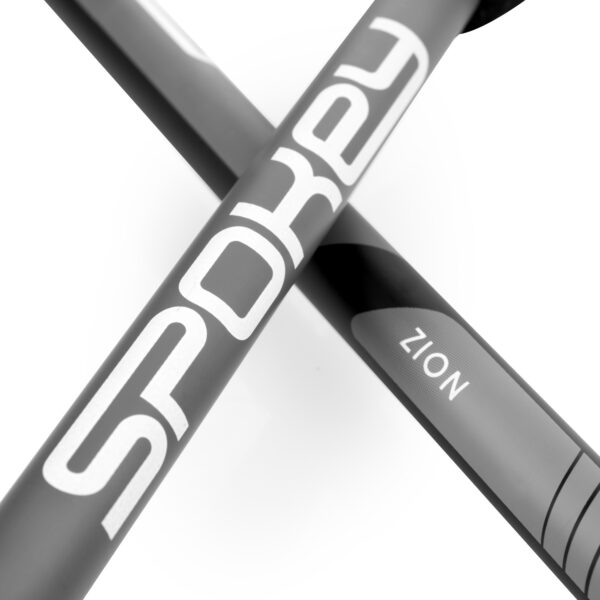 Wandelstokken grijs zwart verstelbaar 105-135 cm - Spokey ZION