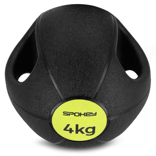 Gewichtbal 4 kg met handgrepen voor krachttraining - Spokey GRIPI