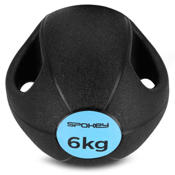 Gewichtbal 6 kg met handvatten voor krachttraining - Spokey GRIPI