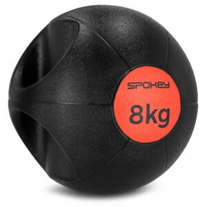 Gewichtbal met handvat 8 kg voor krachttraining - Spokey GRIPI Gewichtbal met handvat 8 kg voor krachttraining - Spokey GRIPI