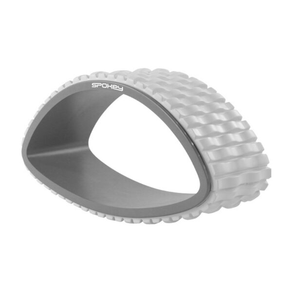 Yoga en oefenwiel grijs 38x12,7 cm - Spokey FISHI