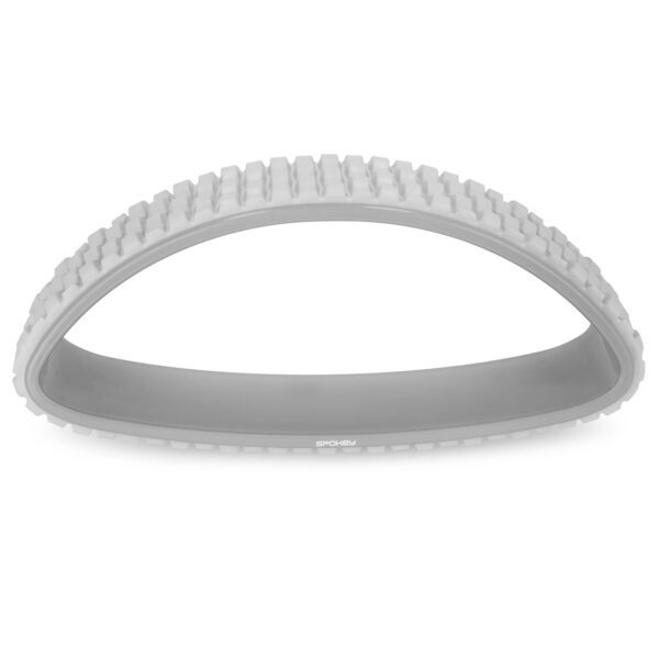 Yoga en oefenwiel grijs 38x12,7 cm - Spokey FISHI