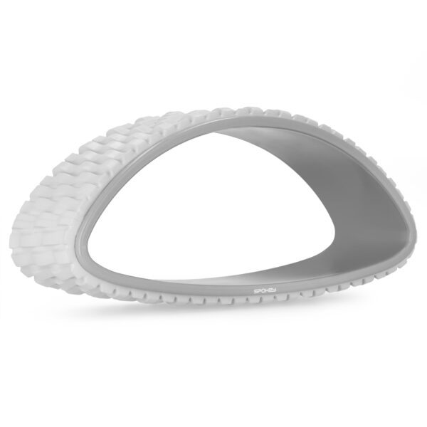 Yoga en oefenwiel grijs 38x12,7 cm - Spokey FISHI