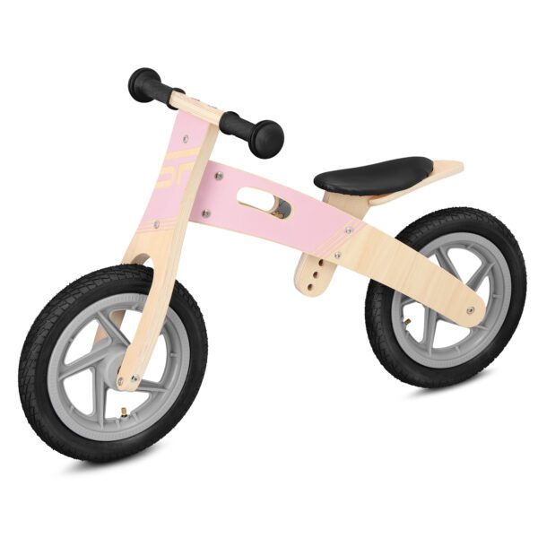 Houten loopfiets met dubbele hoogteverstelling - Spokey WOO-RIDE DUO