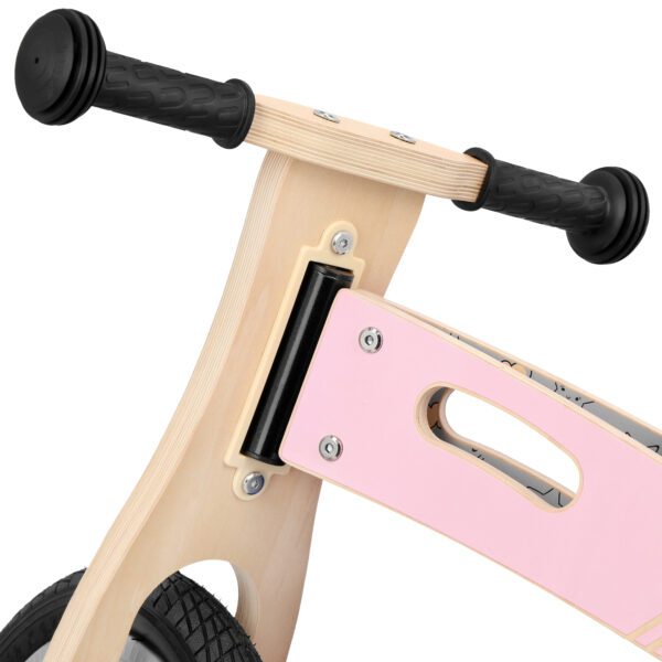 Houten loopfiets met dubbele hoogteverstelling - Spokey WOO-RIDE DUO
