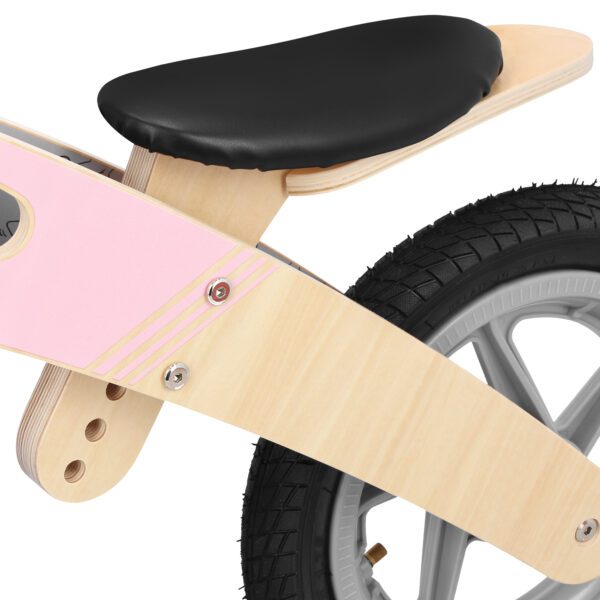 Houten loopfiets met dubbele hoogteverstelling - Spokey WOO-RIDE DUO