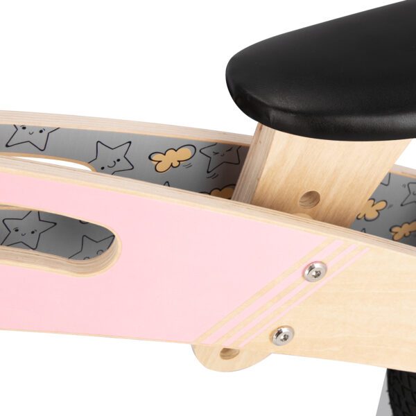 Houten loopfiets met dubbele hoogteverstelling - Spokey WOO-RIDE DUO