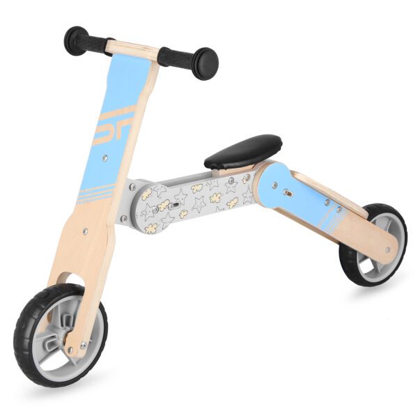 Loopfiets en scooter 2-in-1 voor kinderen - Spokey WOO-RIDE MULTI