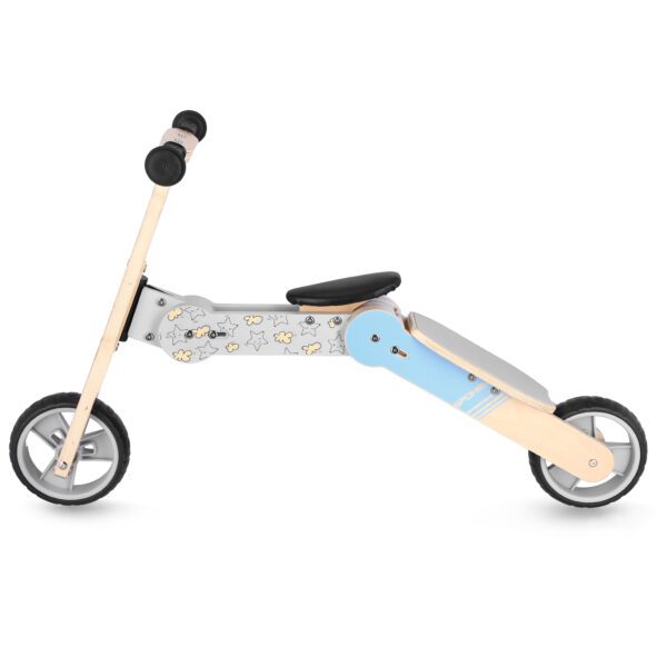 Loopfiets en scooter 2-in-1 voor kinderen - Spokey WOO-RIDE MULTI