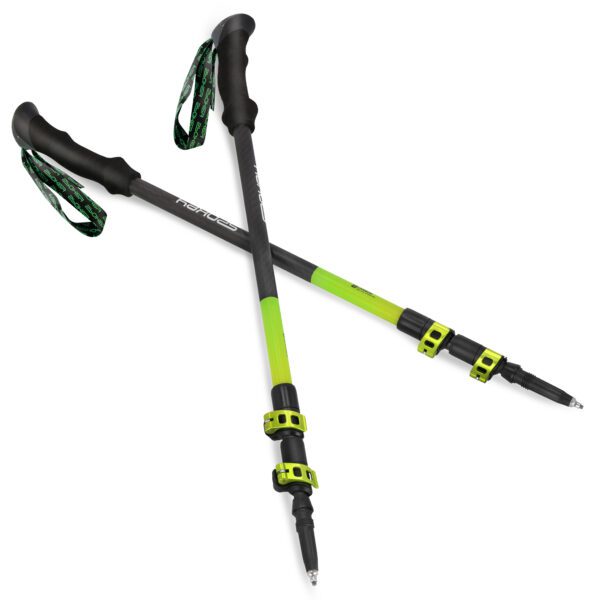 Ultralichte carbon wandelstokken 105-135 cm - Spokey CARBON