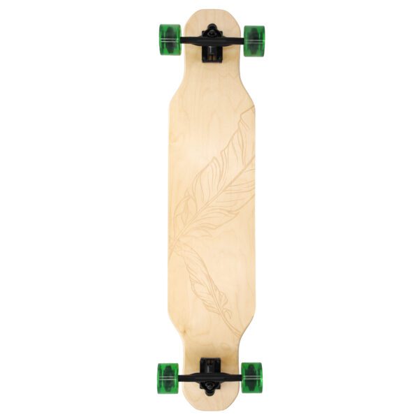 Freeride longboard 104 cm met grote wielen - Spokey LONGBAY PRO