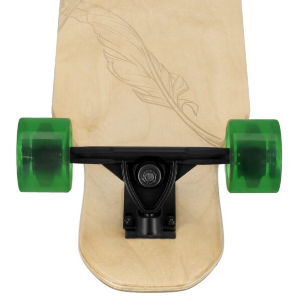 Freeride longboard 104 cm met grote wielen - Spokey LONGBAY PRO