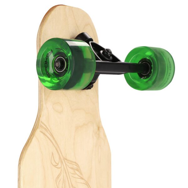 Freeride longboard 104 cm met grote wielen - Spokey LONGBAY PRO