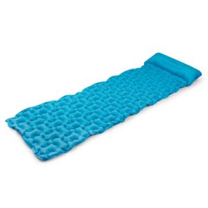 Opblaasbare slaapmat - Ultralicht trekking luchtbed - 213 x 62 x 6 cm - Blauw - Spokey AIR BED Opblaasbare slaapmat - Ultralicht trekking luchtbed - 213 x 62 x 6 cm - Blauw - Spokey AIR BED