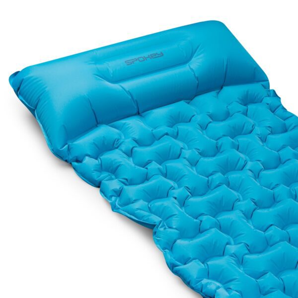 Ultralight trekking luchtbed 213 cm blauw - Spokey AIR BED