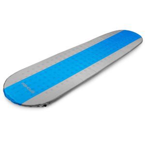 Zelfopblaasbare Slaapmat -185 x 55 x 3cm - Blauw / Grijs - Spokey AIR MAT Zelfopblaasbare Slaapmat -185 x 55 x 3cm - Blauw / Grijs - Spokey AIR MAT