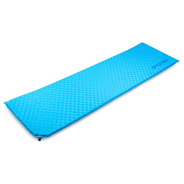 Zelfopblaasbare slaapmat blauw 180x50 cm - Spokey AIR PAD