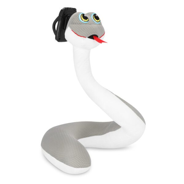 Reiskussen met smartphonehouder grijs 30x80 cm - Spokey SERPENTE