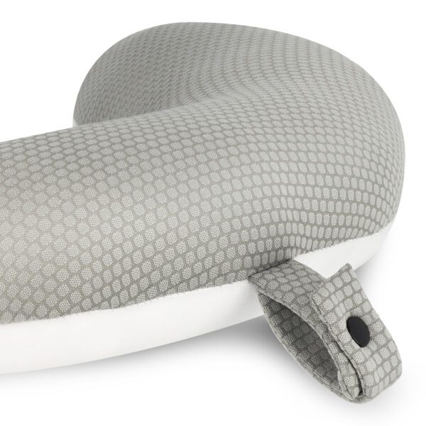 Reiskussen met smartphonehouder grijs 30x80 cm - Spokey SERPENTE