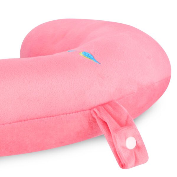 Reiskussen met smartphonehouder roze - Spokey SERPENTE
