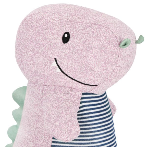 Reiskussen en knuffel dinosaurussen grijs - Spokey CUDDLY