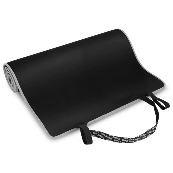 Fitnessmat Spokey FLEXMAT - zwart, 0.6 cm neopreen, antislip