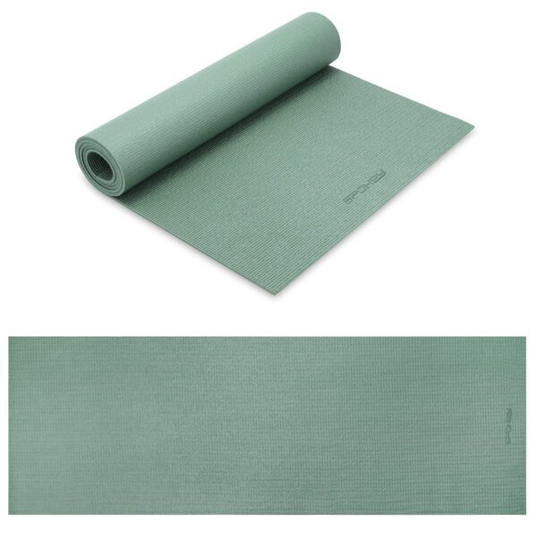 Fitnessmat 6mm groen voor thuis en gym - Spokey LIGHTMAT
