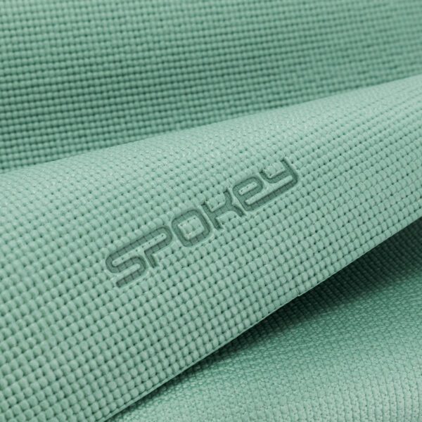 Fitnessmat 6mm groen voor thuis en gym - Spokey LIGHTMAT