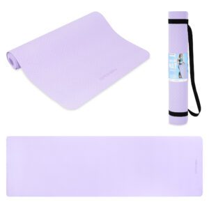 Yoga en fitnessmat paars 183x61 cm - Spokey MANDALA Yoga en fitnessmat paars 183x61 cm - Spokey MANDALA