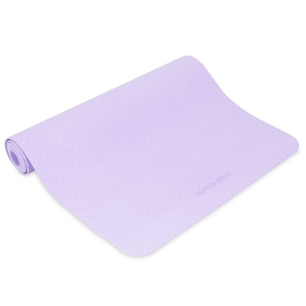 Yoga en fitnessmat paars 183x61 cm - Spokey MANDALA