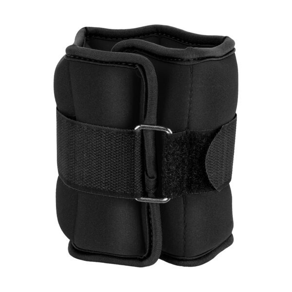 Velcro gewichten 0,5 kg zwart voor fitness - Spokey FORM