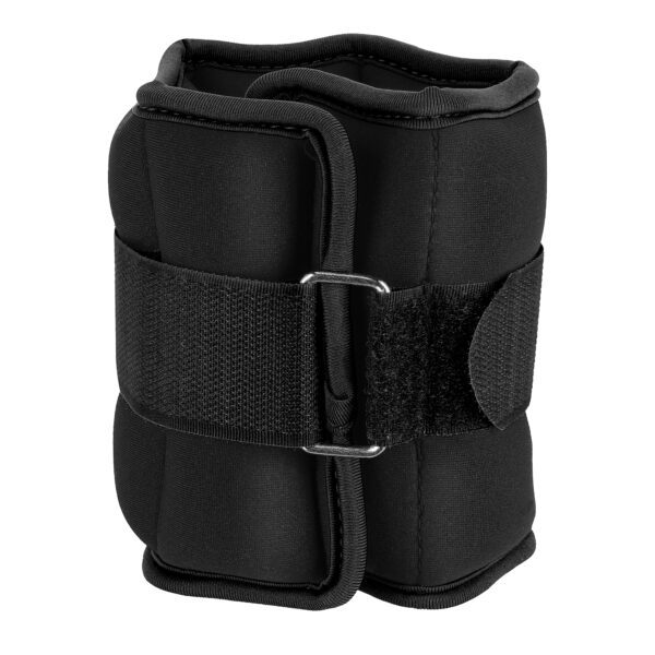 Velcro gewichten 1kg zwart voor fitness - Spokey FORM
