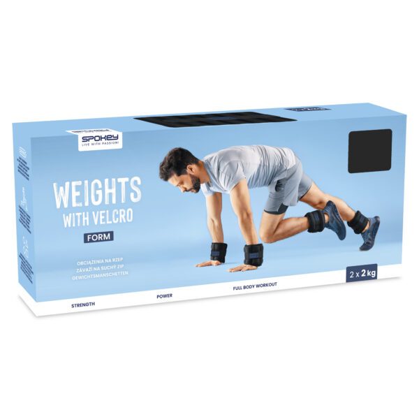 Velcro gewichten 2kg voor fitness training - Spokey FORM