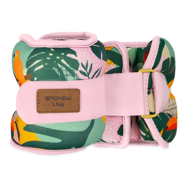 Verstelbare enkel- en polsgewichten 2x1,5 kg - Spokey HOME JUNGLE