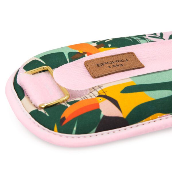 Verstelbare enkel- en polsgewichten 2x1,5 kg - Spokey HOME JUNGLE