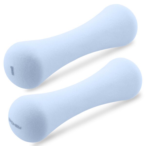 Neopreen dumbbell set 2x1 kg voor thuisfitness - Spokey BONE