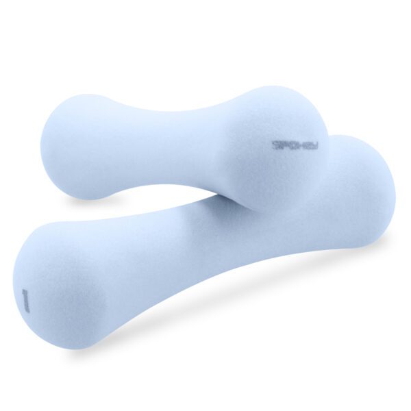 Neopreen dumbbell set 2x1 kg voor thuisfitness - Spokey BONE